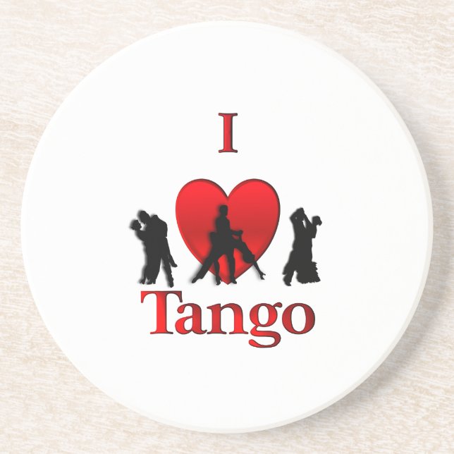 I Heart Tango Coaster (Front)