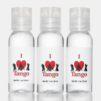 I Heart Tango Hand Sanitizer