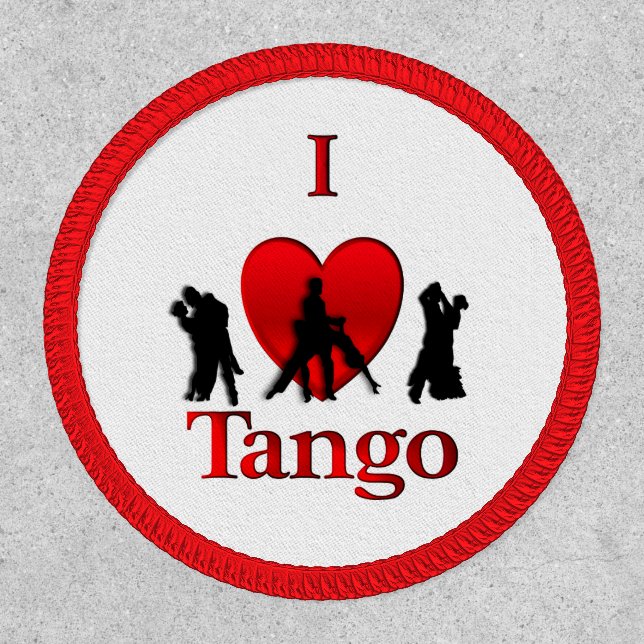 I Heart Tango Patch (Front)