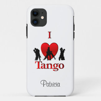 I Heart Tango Personalized iPhone 11 Case