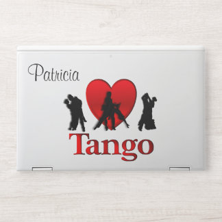 I Heart Tango Personalized HP Laptop Skin