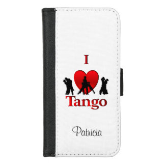 I Heart Tango Personalized iPhone 8/7 Wallet Case
