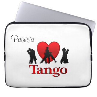 I Heart Tango Personalized Laptop Sleeve