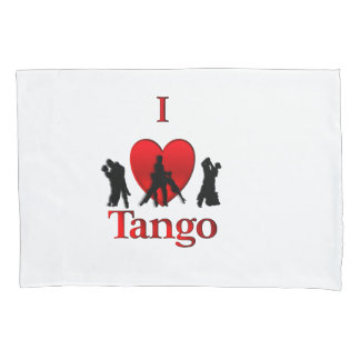 I Heart Tango Pillow Case