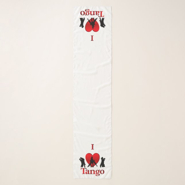 I Heart Tango Scarf (Front)