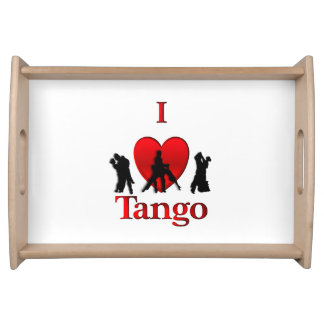 I Heart Tango Serving Tray