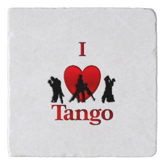 I Heart Tango Trivet