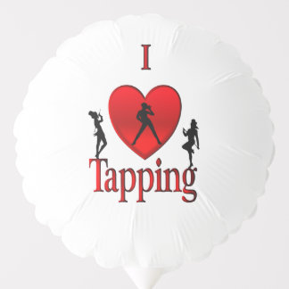 I Heart Tap Dance Balloon