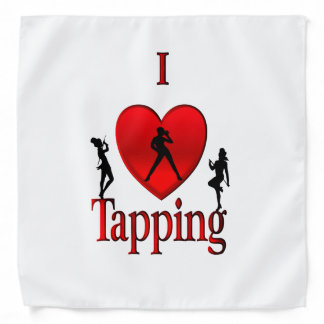 I Heart Tap Dance Bandana
