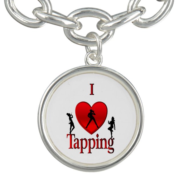 I Heart Tap Dance Bracelet (Design)