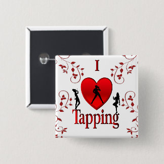 I Heart Tap Dance Button