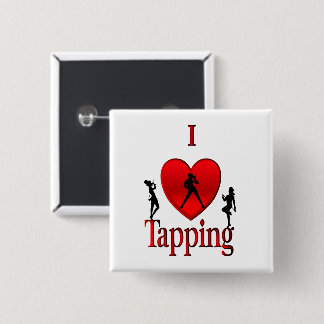 I Heart Tap Dance Button