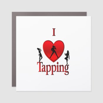 I Heart Tap Dance Car Magnet by EyeHeart at Zazzle