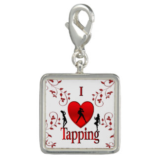I Heart Tap Dance Charm