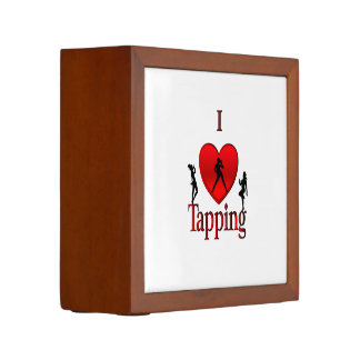 I Heart Tap Dance Desk Organizer