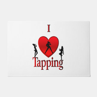 I Heart Tap Dance Doormat