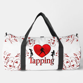 I Heart Tap Dance Duffle Bag