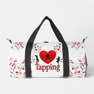 I Heart Tap Dance Duffle Bag