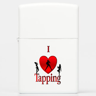 I Heart Tap Dance Earrings Zippo Lighter