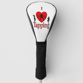 I Heart Tap Dance Golf Head Cover