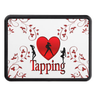 I Heart Tap Dance Hitch Cover