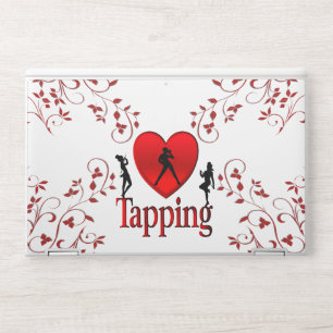 I Heart Tap Dance HP Laptop Skin