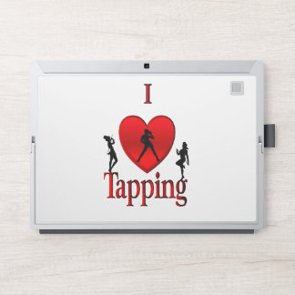 I Heart Tap Dance HP Laptop Skin