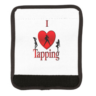 I Heart Tap Dance Luggage Handle Wrap