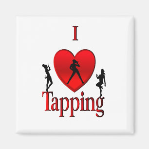 I Heart Tap Dance Magnet