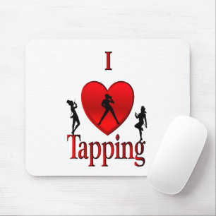 I Heart Tap Dance Mouse Pad