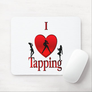 I Heart Tap Dance Mouse Pad