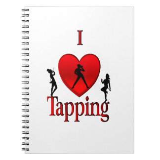 I Heart Tap Dance Notebook