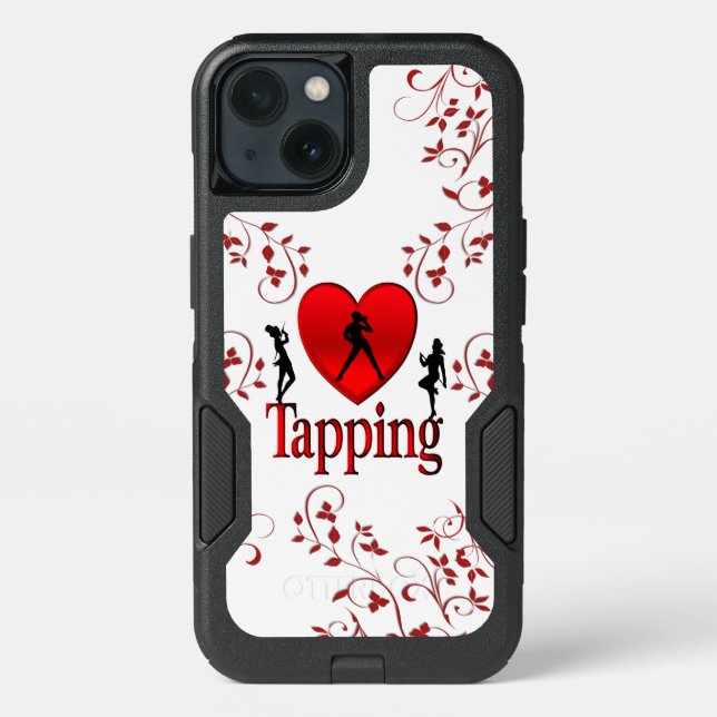 I Heart Tap Dance Otterbox iPhone Case (Back)