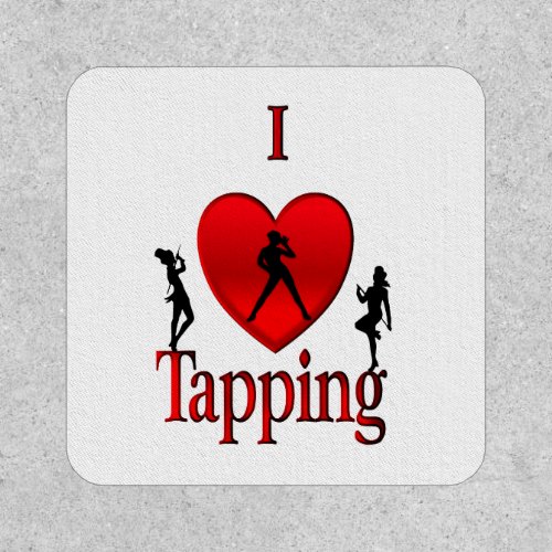 I Heart Tap Dance Patch