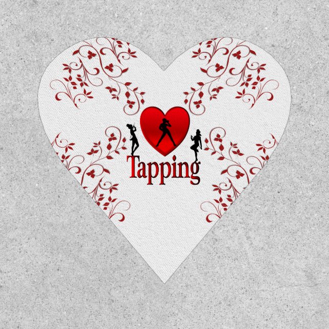 I Heart Tap Dance Patch (Front)