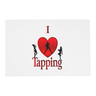 I Heart Tap Dance Placemat