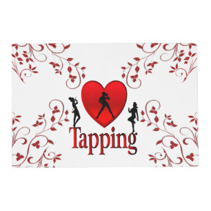 I Heart Tap Dance Placemat