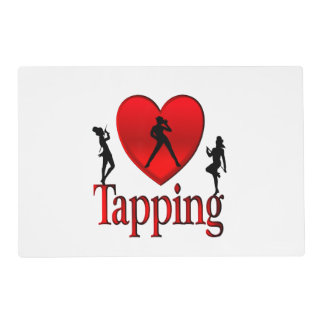 I Heart Tap Dance Placemat