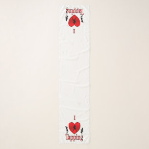 I Heart Tap Dance Scarf