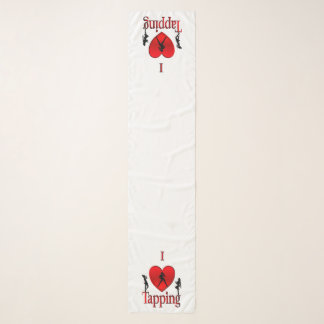 I Heart Tap Dance Scarf