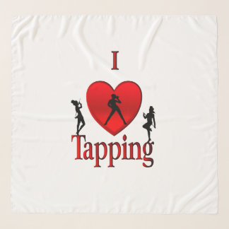 I Heart Tap Dance Scarf