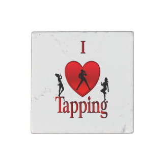 I Heart Tap Dance Stone Magnet