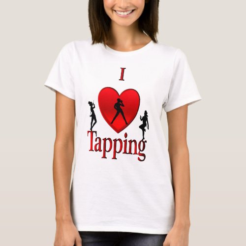 I Heart Tap Dance T_Shirt