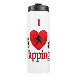 I Heart Tap Dance Thermal Tumbler