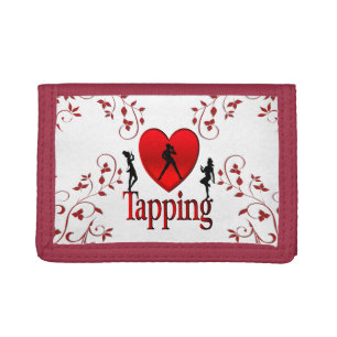 I Heart Tap Dance Tri-fold Wallet