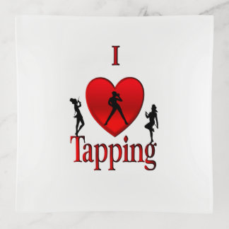 I Heart Tap Dance Trinket Tray