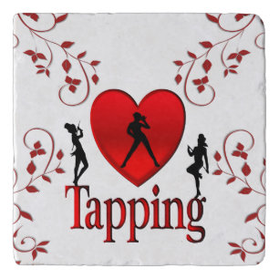 I Heart Tap Dance Trivet