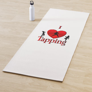 I Heart Tap Dance Yoga Mat