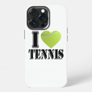 I heart tennis   I love tennis iPhone 13 Pro Case