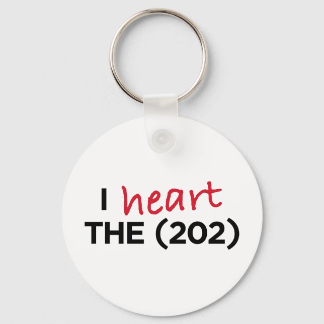 I heart the (2002) keychain (Front)